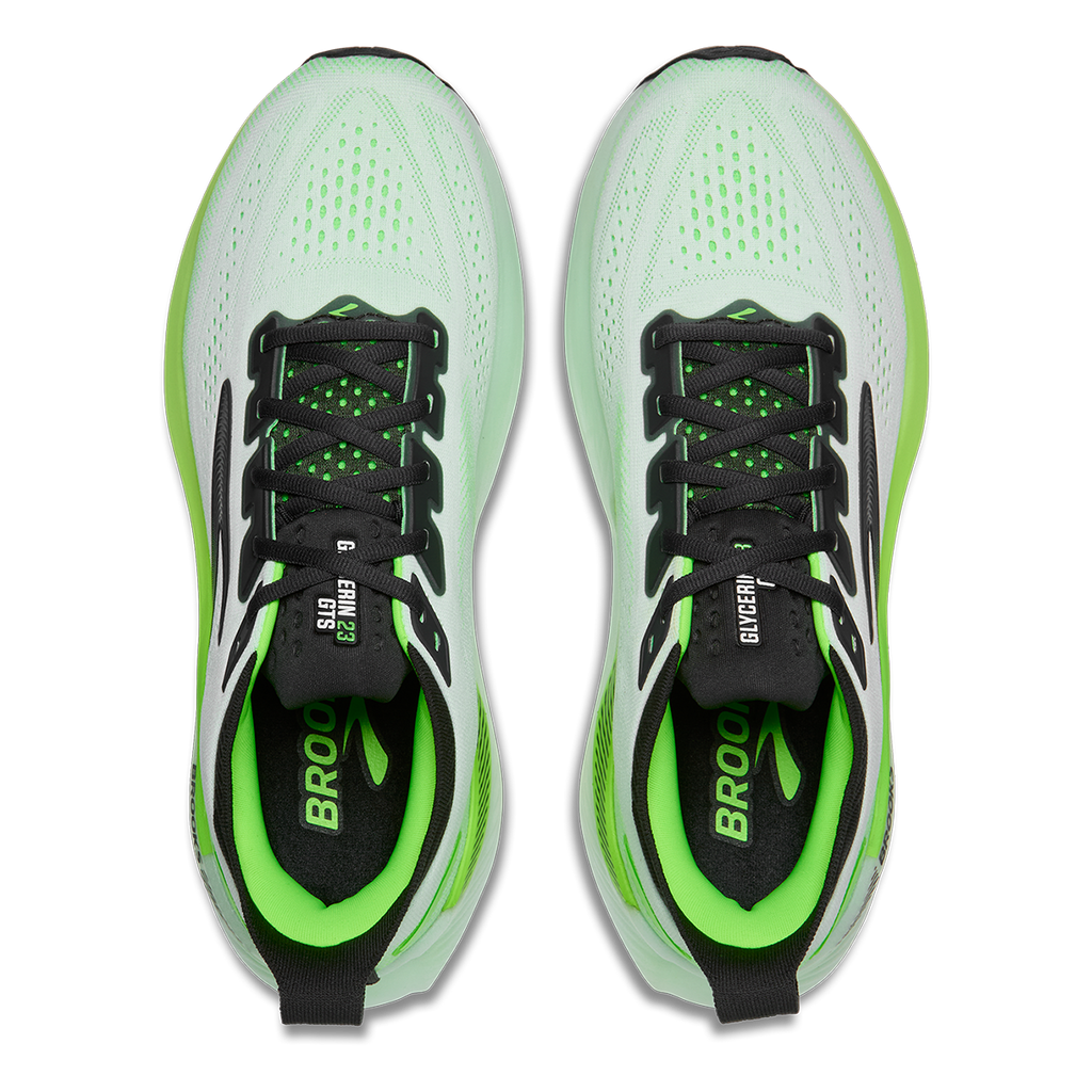 Brooks Glycerin GTS 23 — Black - Black - Ebony — Size D — Width 7 — Alternate View 11