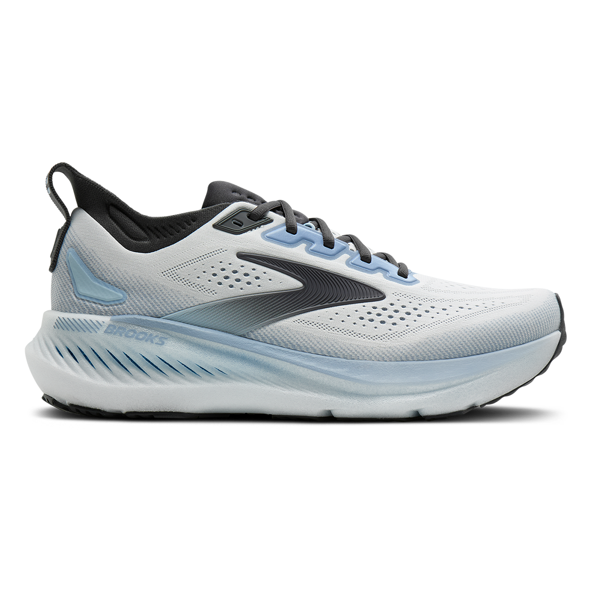 Brooks Glycerin GTS 23 — Black - Black - Ebony — Size D — Width 7 — Alternate View 20