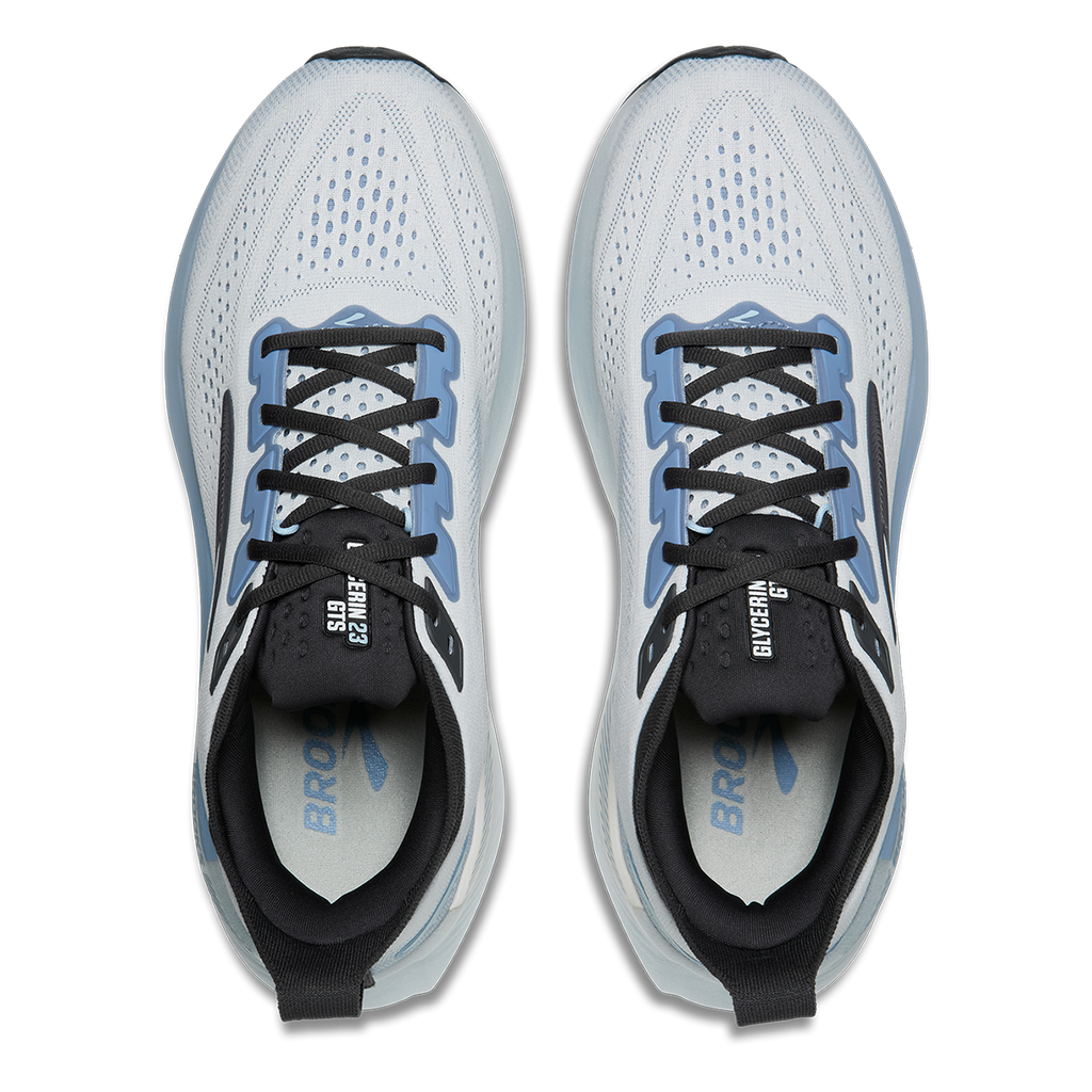 Brooks Glycerin GTS 23 — Black - Black - Ebony — Size D — Width 7 — Alternate View 22