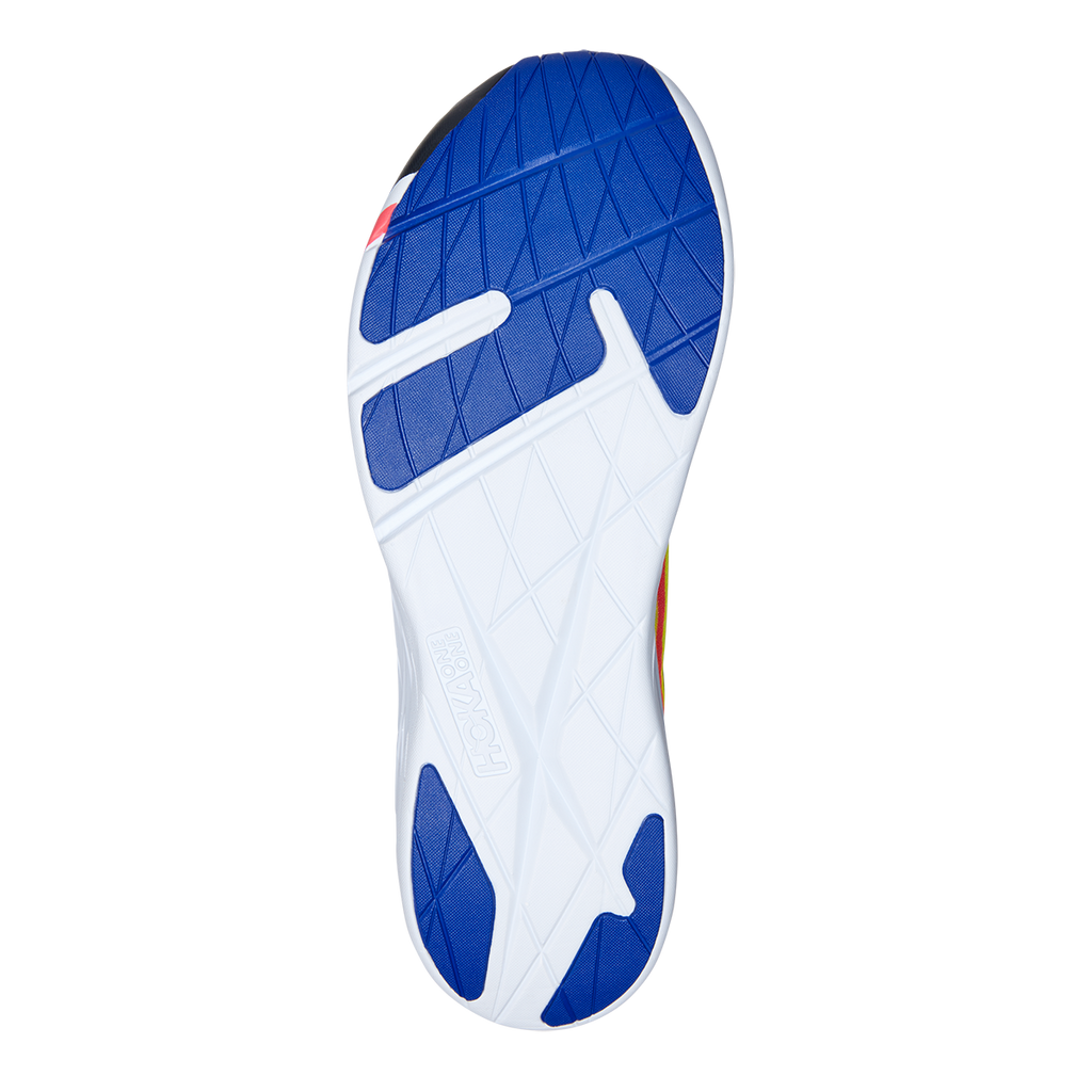 Hoka Rocket X Zest Pack — Black - Yellow — Size D — Width 5.5 — Top View