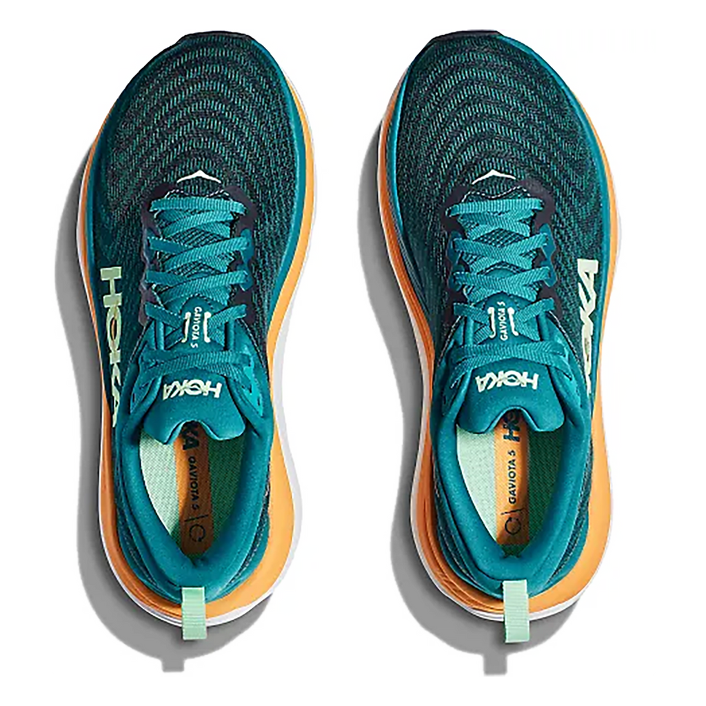 Hoka Gaviota 5 — Black - White — Size D — Width 14 — Alternate View 47