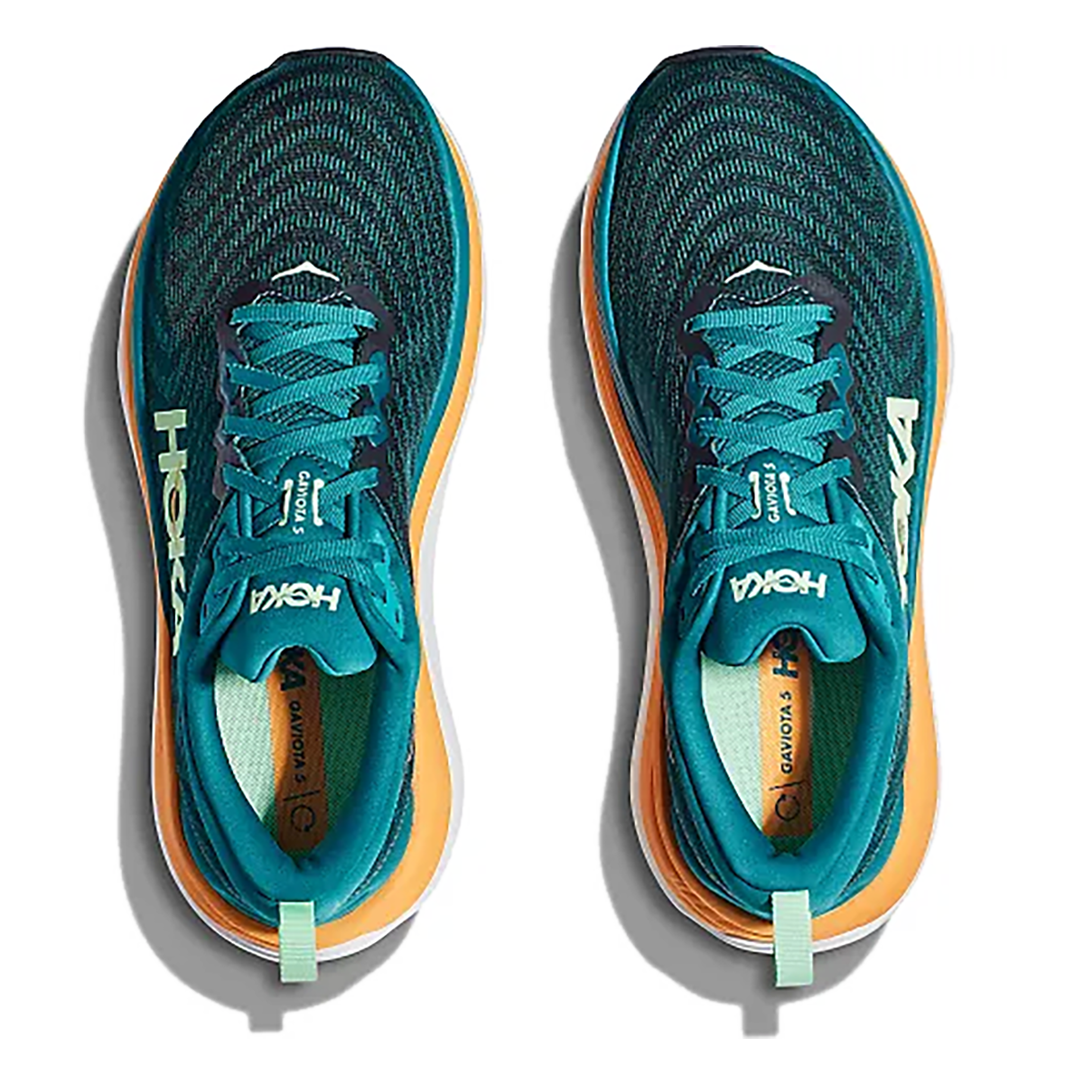 Hoka Gaviota 5 — Black - White — Size D — Width 14 — Alternate View 47