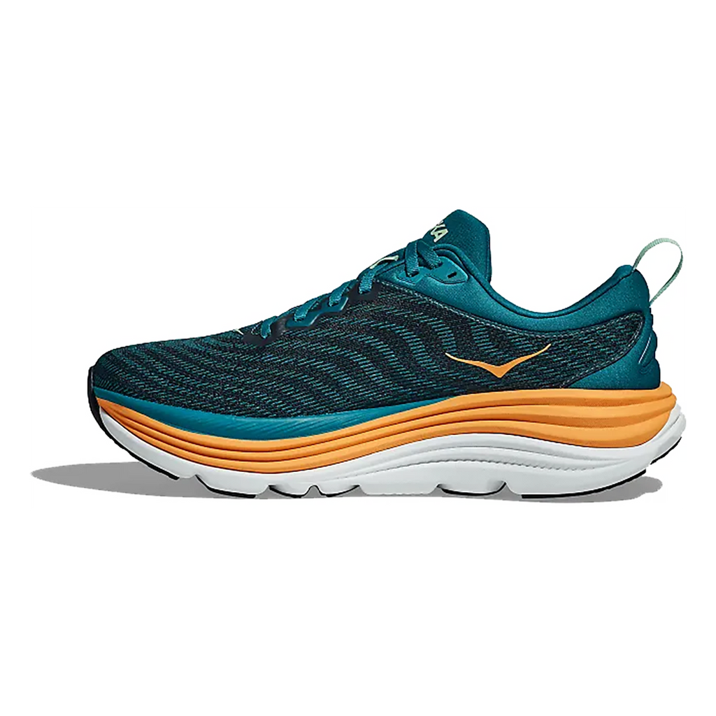 Hoka Gaviota 5 — Black - White — Size D — Width 14 — Alternate View 46