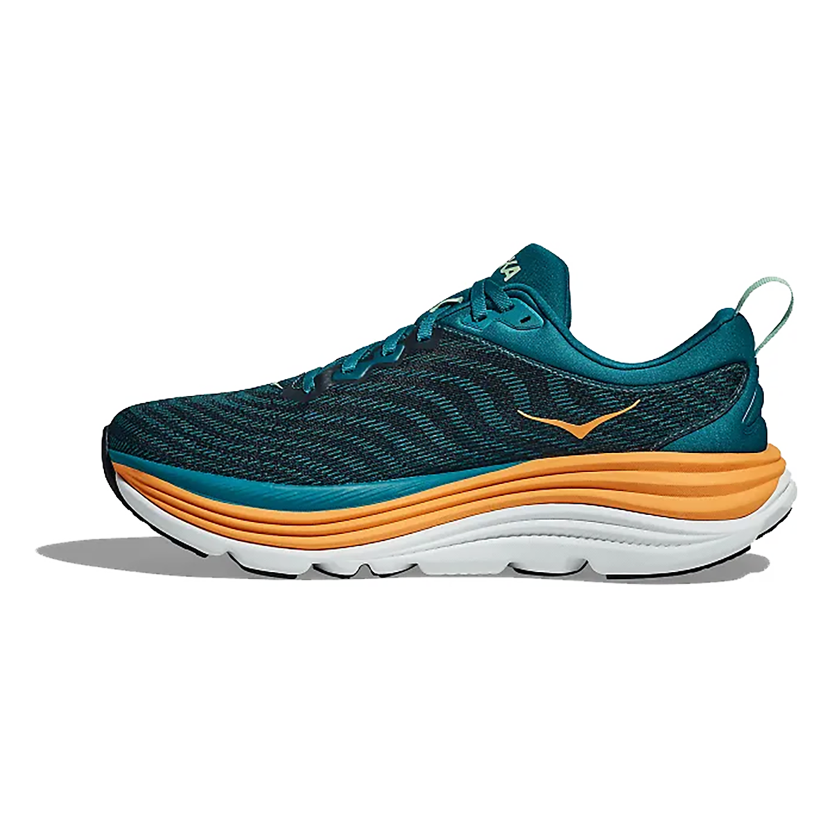 Hoka Gaviota 5 — Black - White — Size D — Width 14 — Alternate View 46
