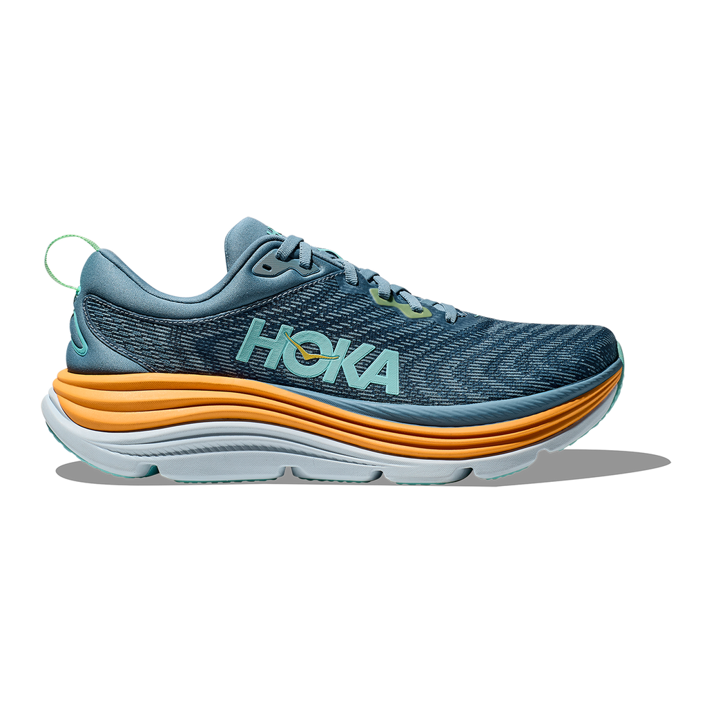 Hoka Gaviota 5 — Black - White — Size D — Width 14 — Alternate View 13