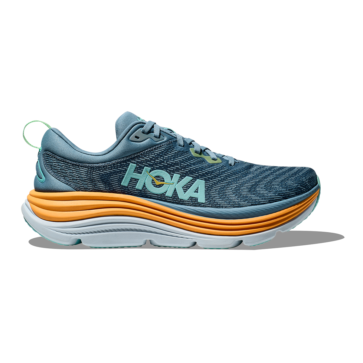 Hoka Gaviota 5 — Black - White — Size D — Width 14 — Alternate View 13