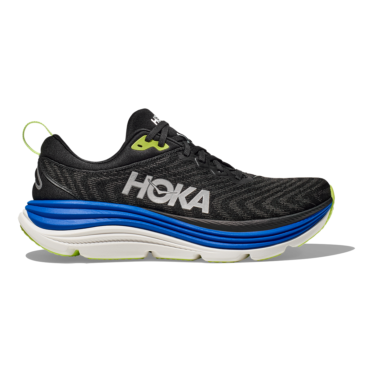 Hoka Gaviota 5 — Black - White — Size D — Width 14 — Alternate View 27