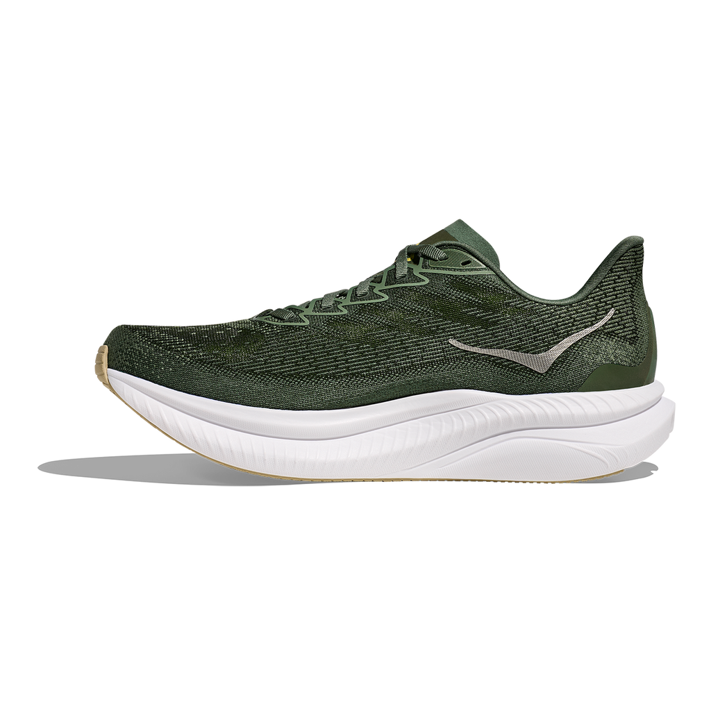 Hoka Mach 6 — Succulent - Fern — Size D — Width 7 — Side View