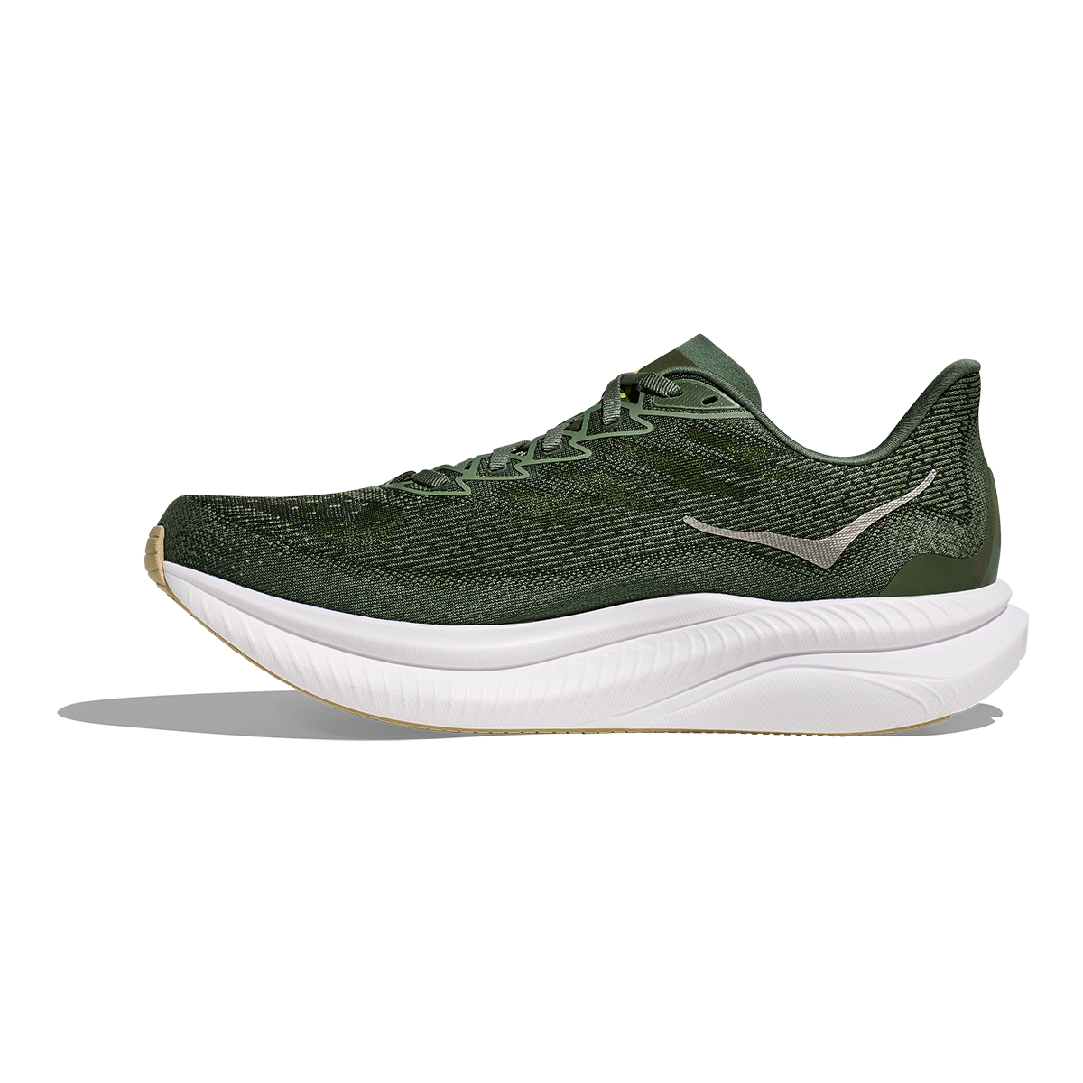 Hoka Mach 6 — Succulent - Fern — Size D — Width 7 — Side View