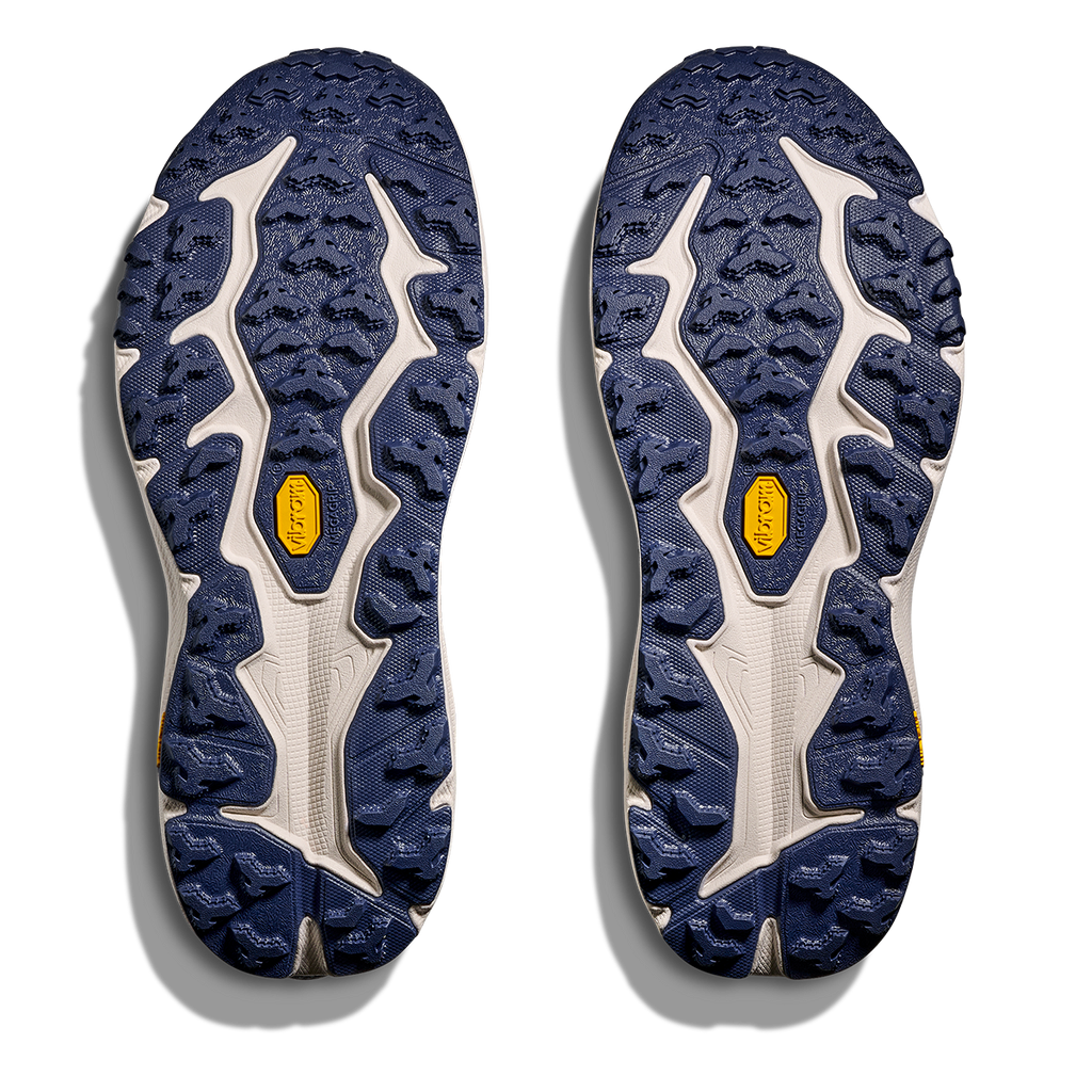 Hoka Speedgoat 6 — Charcoal Grey - Midnight Blue — Size D — Width 7 — Top View