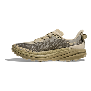 Hoka Speedgoat 6 — Oyster Mushroom - Wild Mushroom — Size D — Width 10.5 — Top View