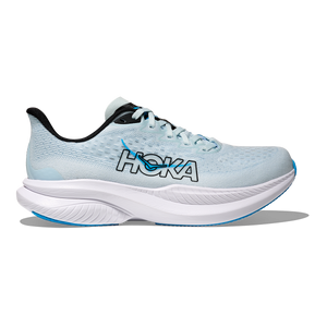 Hoka Mach 6 — Tundra Blue - Raindrop — Size B — Width 5 — Front View