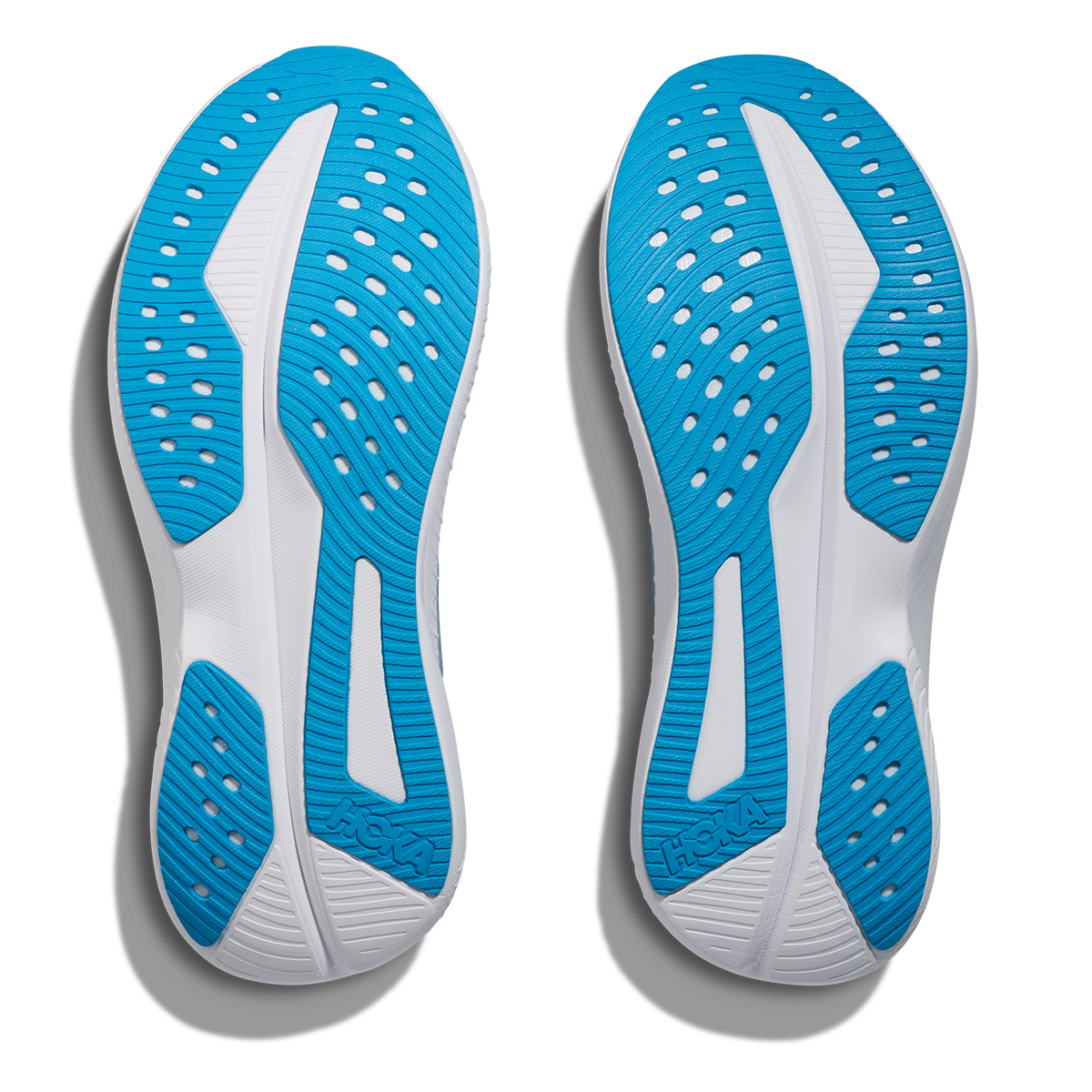 Hoka Mach 6 — Tundra Blue - Raindrop — Size B — Width 5 — Top View