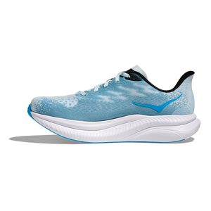 Hoka Mach 6 — Tundra Blue - Raindrop — Size B — Width 5 — Top View