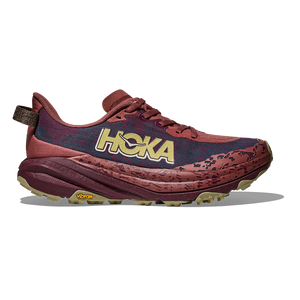 Hoka Speedgoat 6 — Rouge - Black Cherry — Size B — Width 5 — Front View