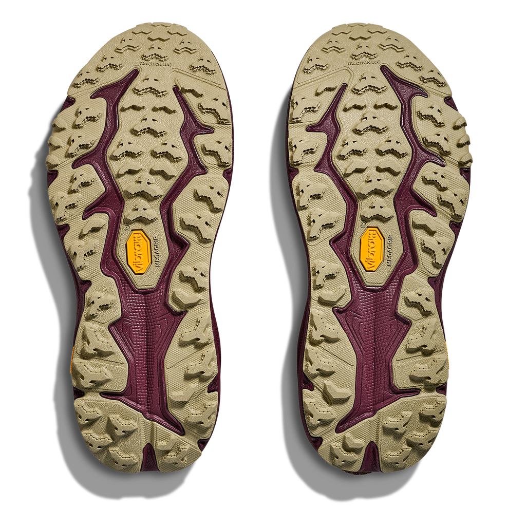 Hoka Speedgoat 6 — Rouge - Black Cherry — Size B — Width 5 — Top View