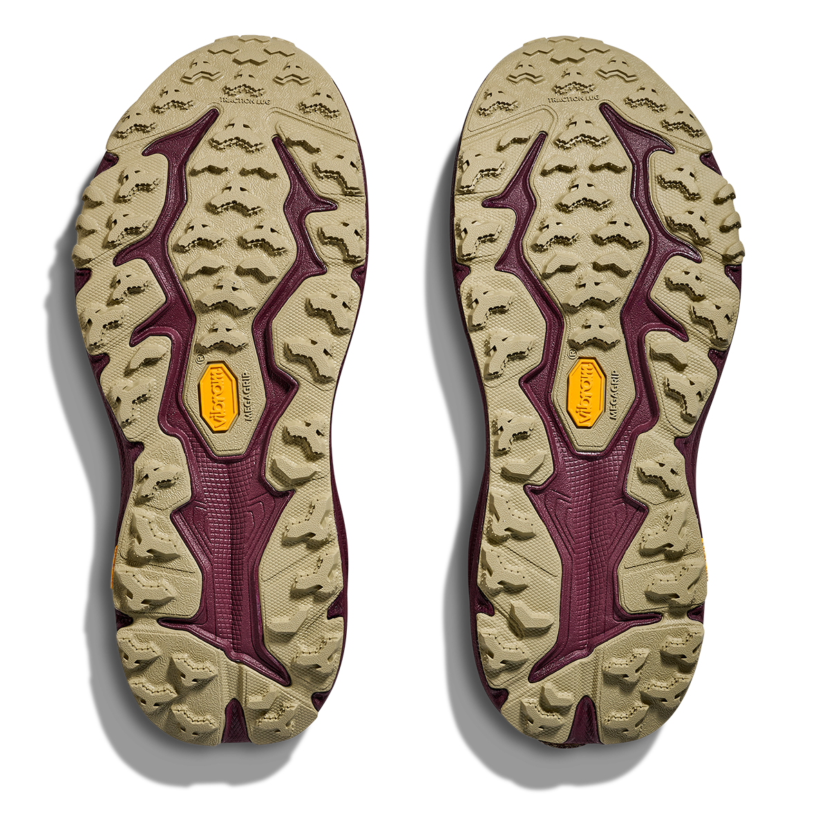 Hoka Speedgoat 6 — Rouge - Black Cherry — Size B — Width 5 — Top View