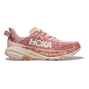 Hoka Speedgoat 6 — Rose Latte - Blush — Size B — Width 5 — Front View