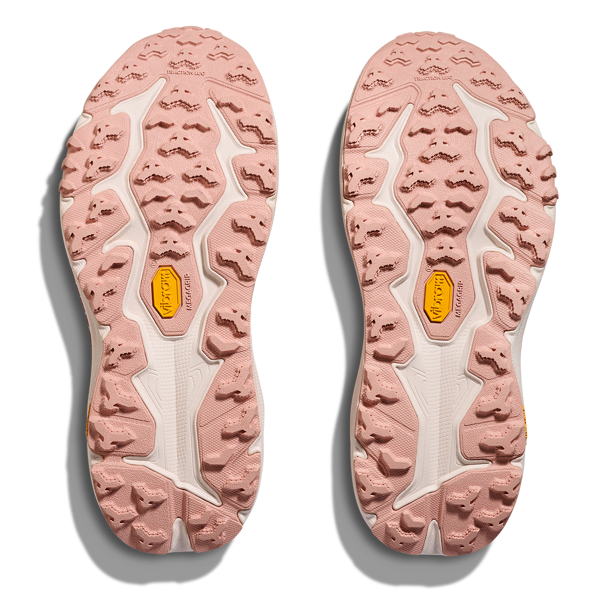 Hoka Speedgoat 6 — Rose Latte - Blush — Size B — Width 5 — Top View