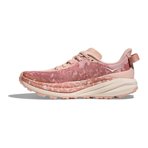 Hoka Speedgoat 6 — Rose Latte - Blush — Size B — Width 5 — Top View