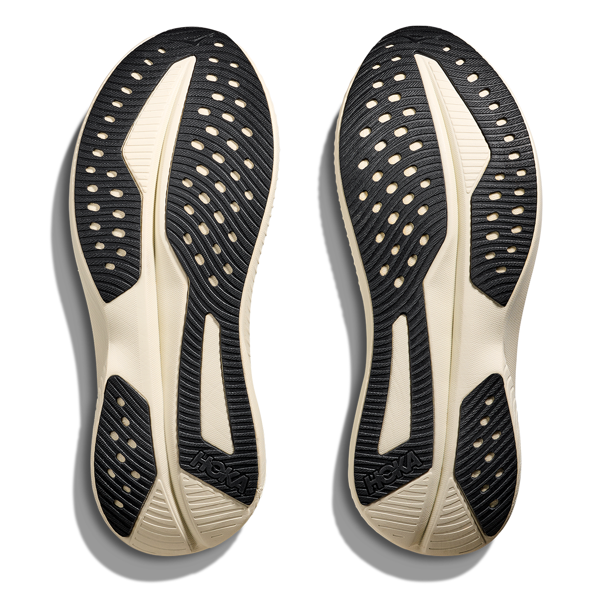Hoka Mach 6 — Antique Olive - Truffle Salt — Size 2E — Width 7 — Top View