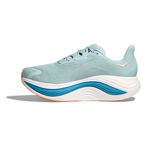Hoka Skyward X — Clear Sea - Alpine Blue — Size D — Width 7 — Top View
