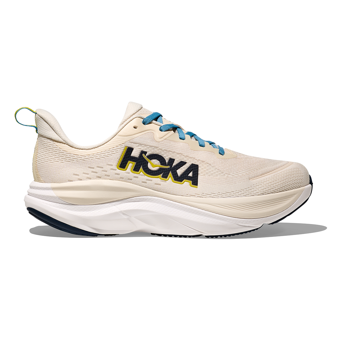 Hoka Skyflow — Birch - Alabaster — Size D — Width 7 — Front View