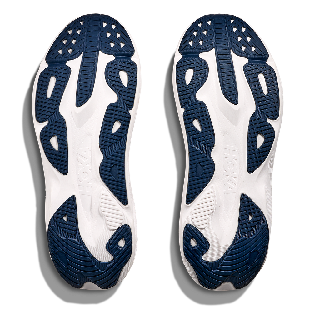 Hoka Skyflow — Birch - Alabaster — Size D — Width 7 — Top View
