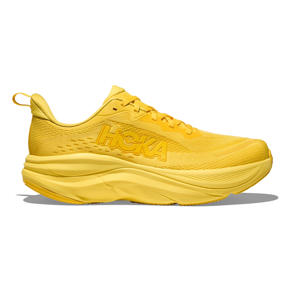 Hoka Skyflow — Cosmic Grey - Neon Green — Size D — Width 7 — Alternate View 8