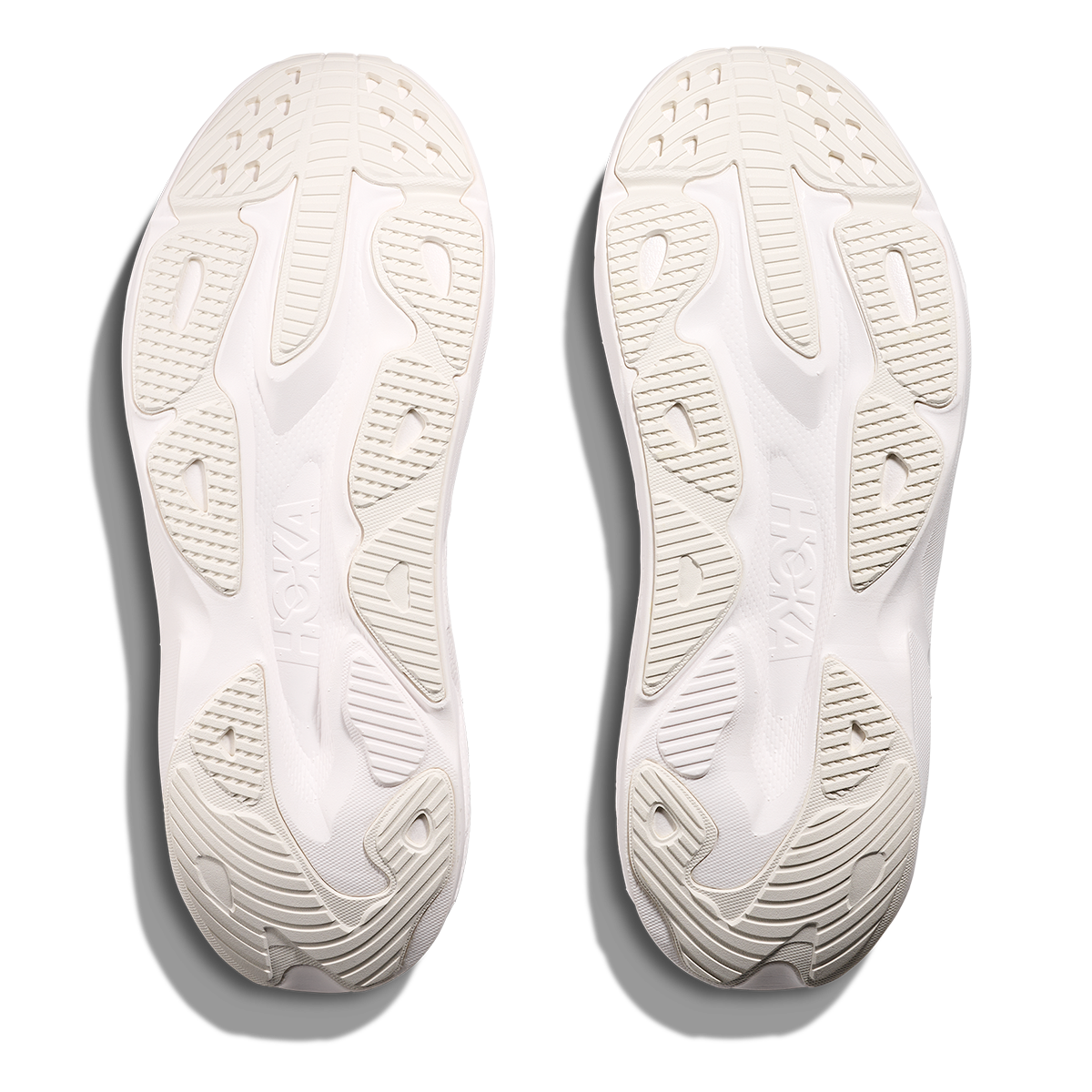 Hoka Skyflow — Frost - Cosmic Grey — Size B — Width 10.5 — Top View