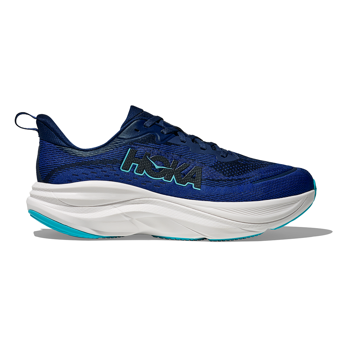 Hoka Skyflow — Midnight Blue - Night Sky — Size D — Width 7 — Front View