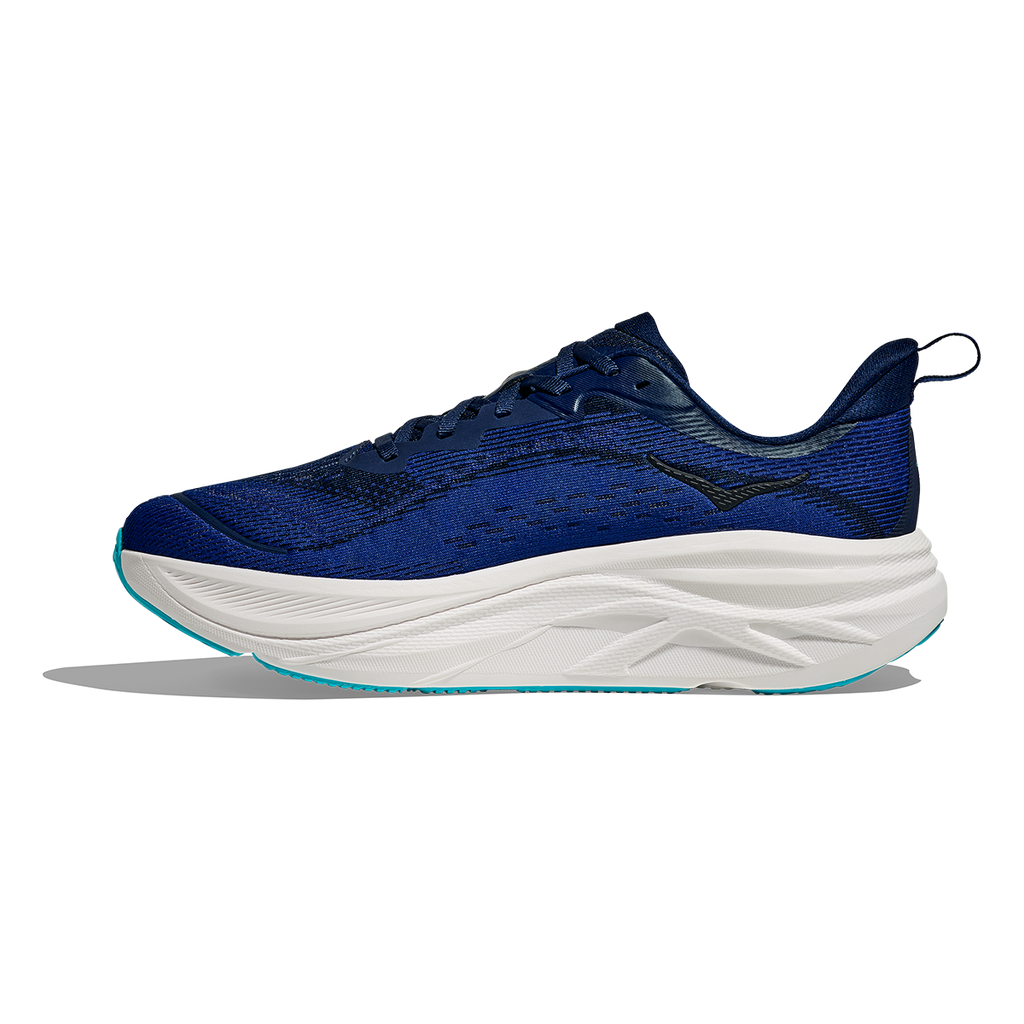 Hoka Skyflow — Midnight Blue - Night Sky — Size D — Width 7 — Side View