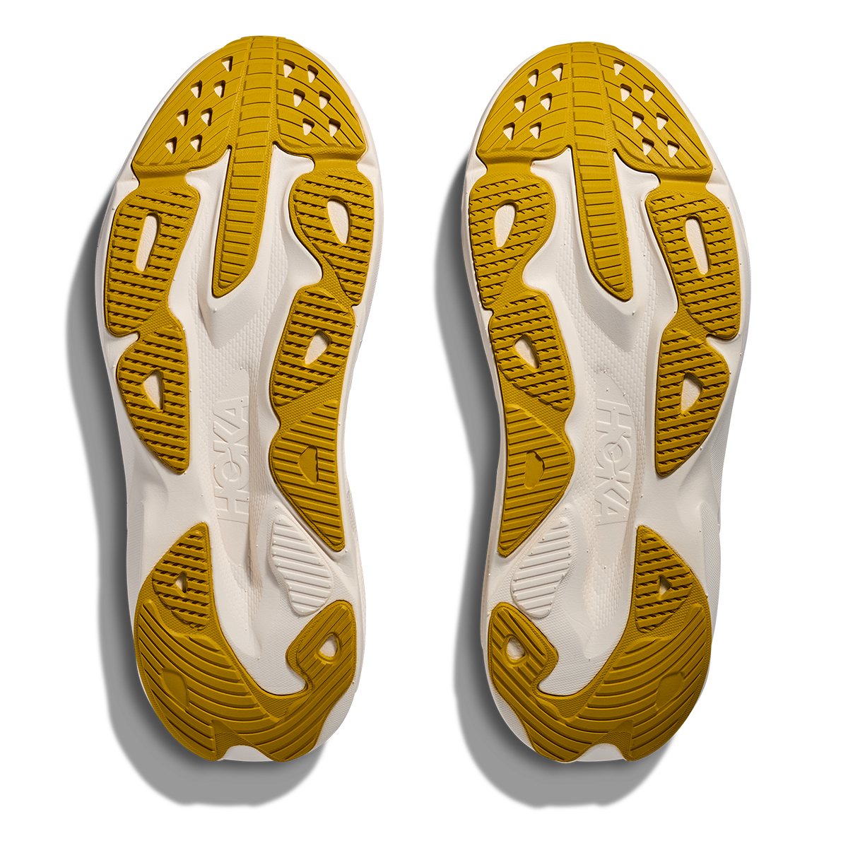 Hoka Skyflow — Cosmic Grey - Neon Green — Size D — Width 7 — Lifestyle View