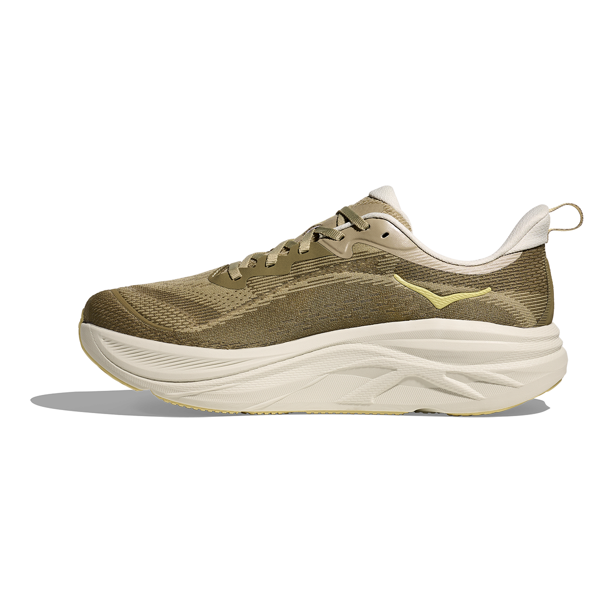Hoka Skyflow — Wild Mushroom - Grassland — Size D — Width 10.5 — Side View