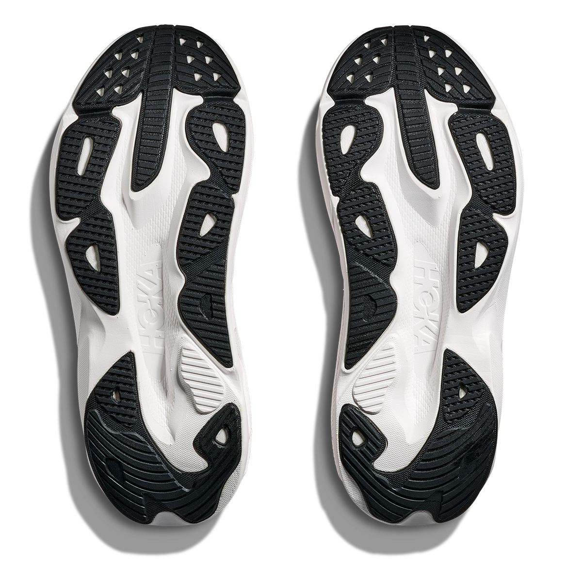 Hoka Skyflow — Neon Rose - Neon Hoka Citrus — Size B — Width 5 — Top View