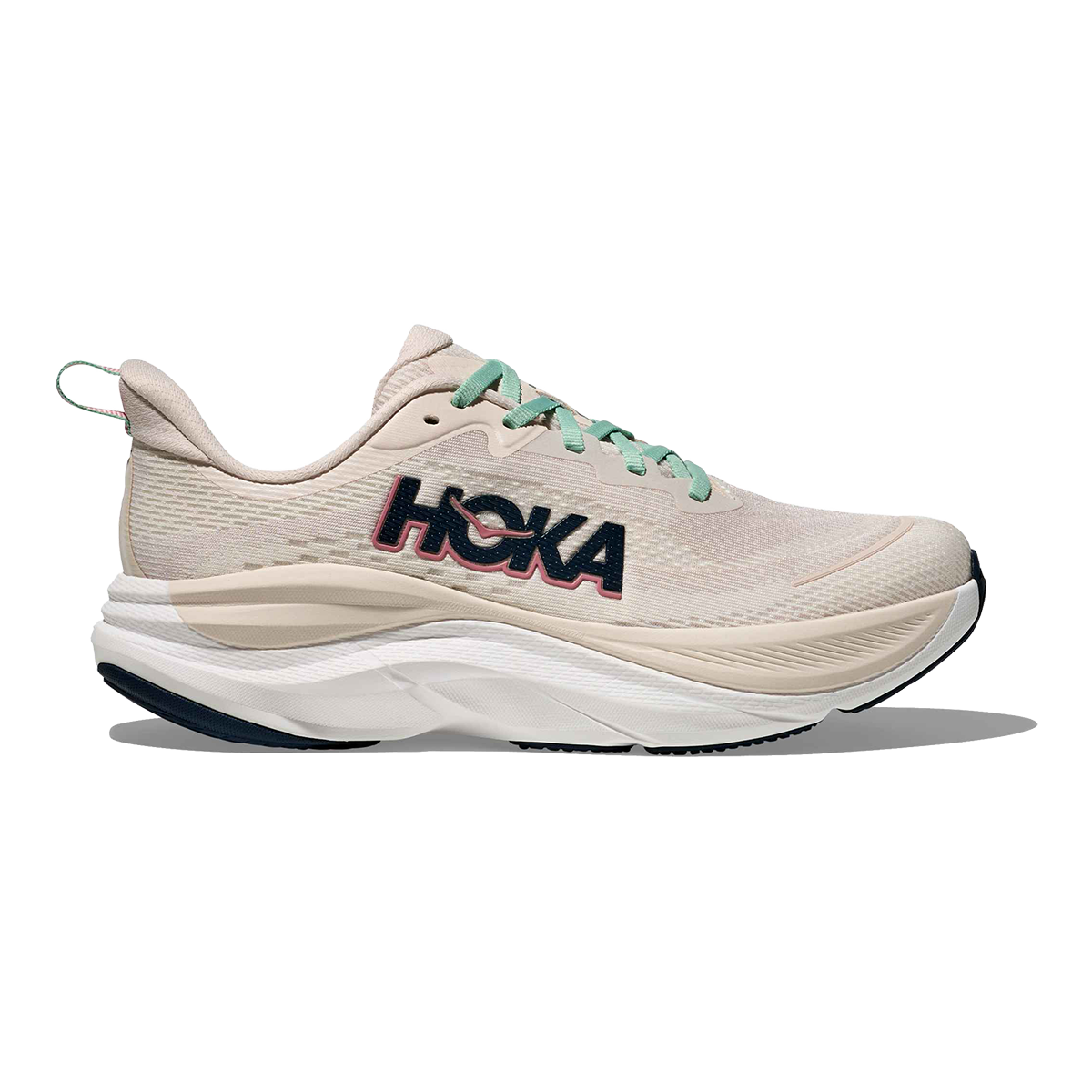Hoka Skyflow — Rose Cream - Alabaster — Size B — Width 5 — Front View