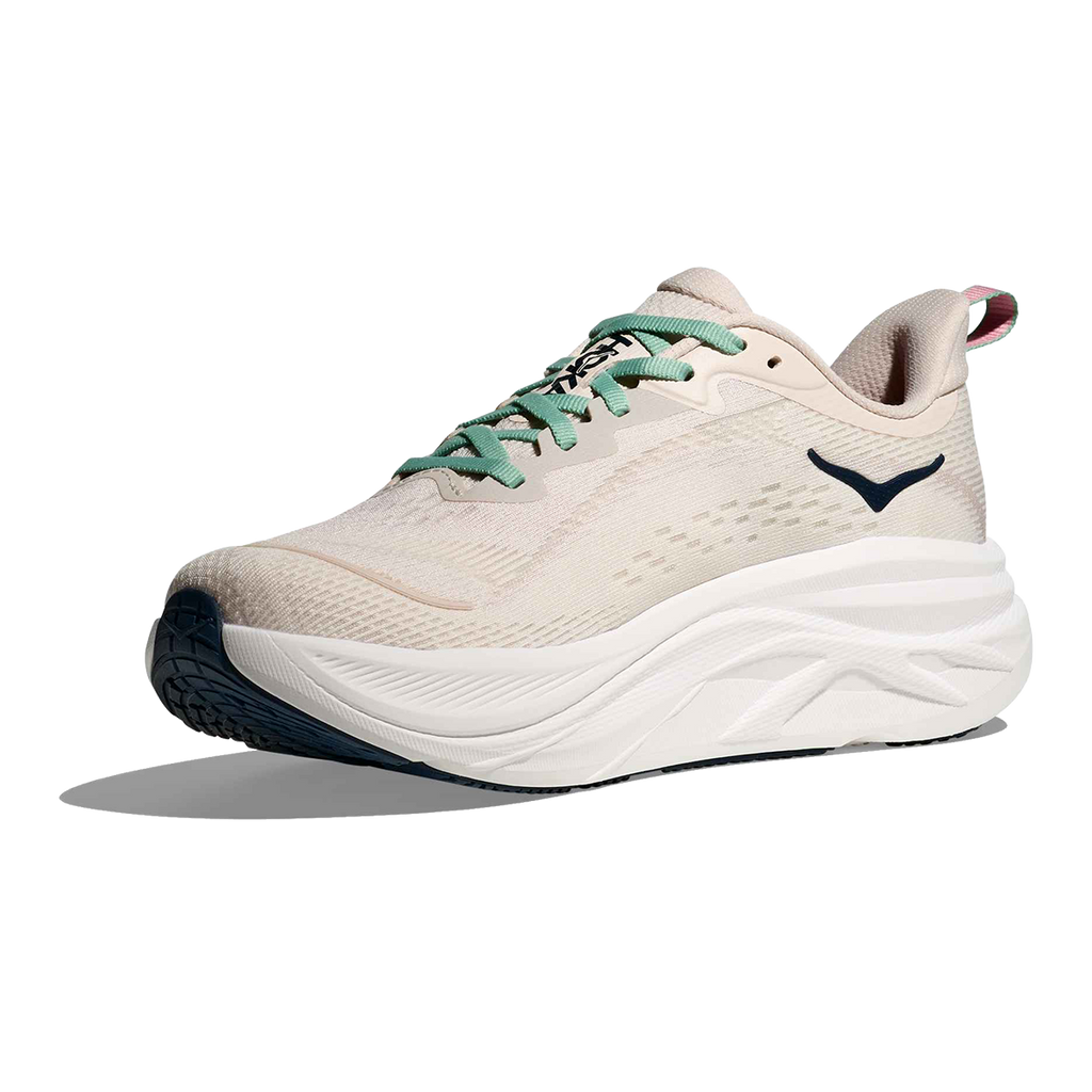 Hoka Skyflow — Rose Cream - Alabaster — Size B — Width 5 — Side View
