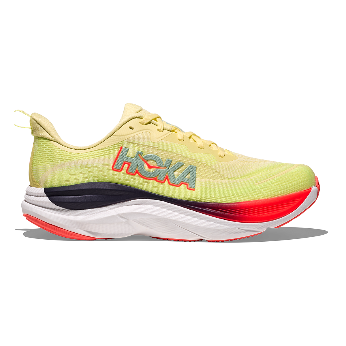 Hoka Skyflow — Cosmic Grey - Neon Green — Size D — Width 7 — Alternate View 16