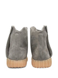 adidas Yeezy Boost 750 Light Grey - Glow In The Dark Sneakers — Light Grey — Size US M 8.5 - US W 10 — Back View