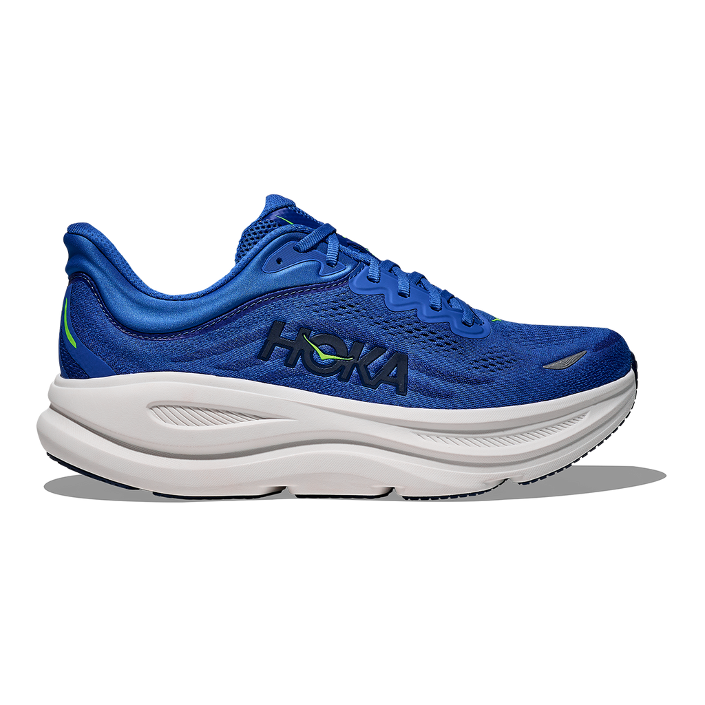 Hoka Bondi 9 — Thunder Cloud - Vermillion — Size D — Width 7 — Alternate View 9