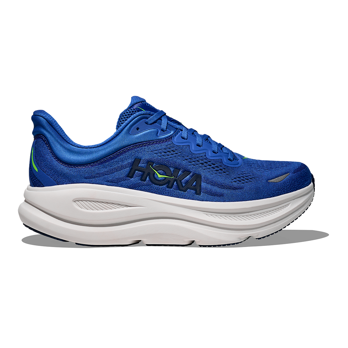 Hoka Bondi 9 — Thunder Cloud - Vermillion — Size D — Width 7 — Alternate View 9