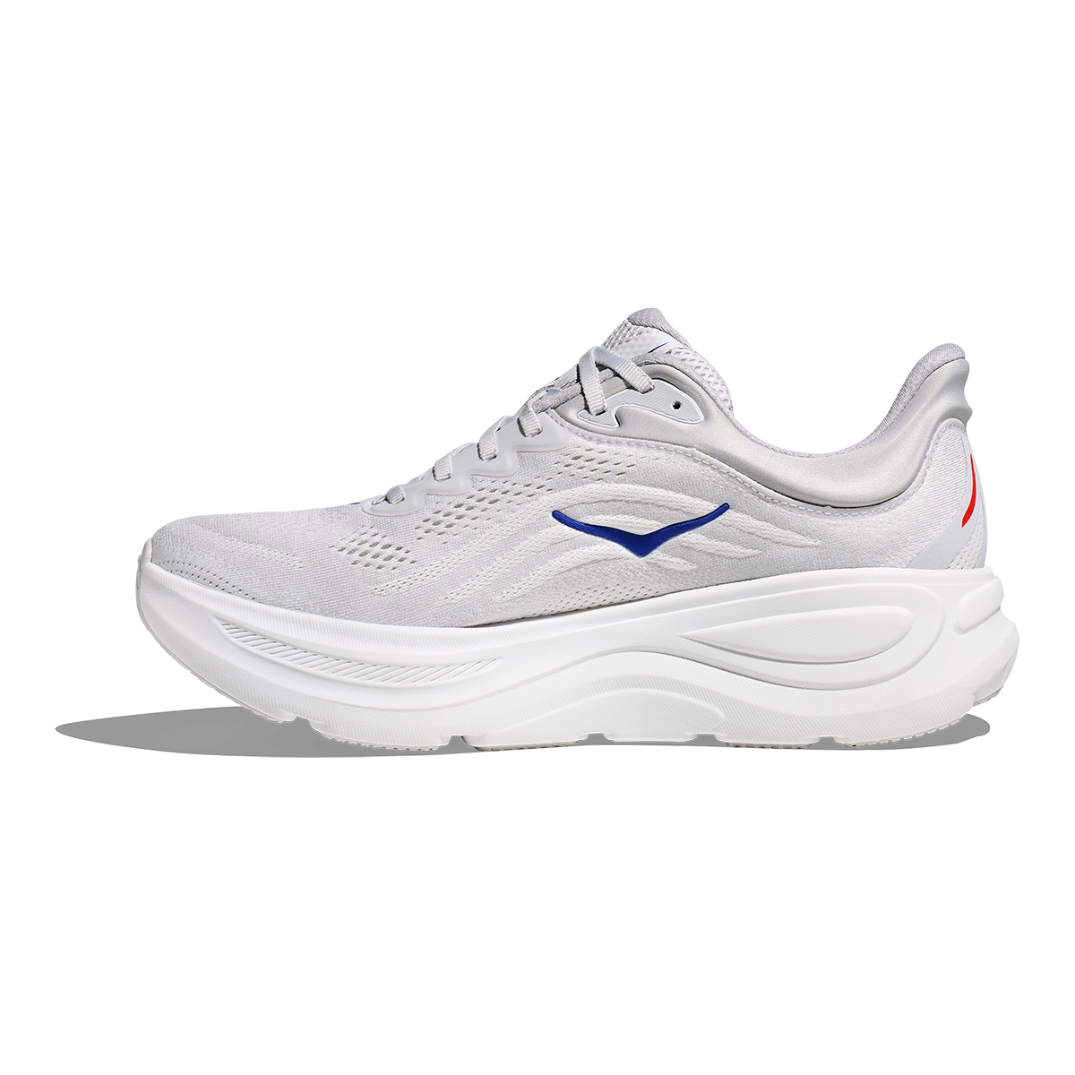 Hoka Bondi 9 Cosmic Grey - Ultramarine — Cosmic Grey - Ultramarine — Size D — Width 7 — Side View