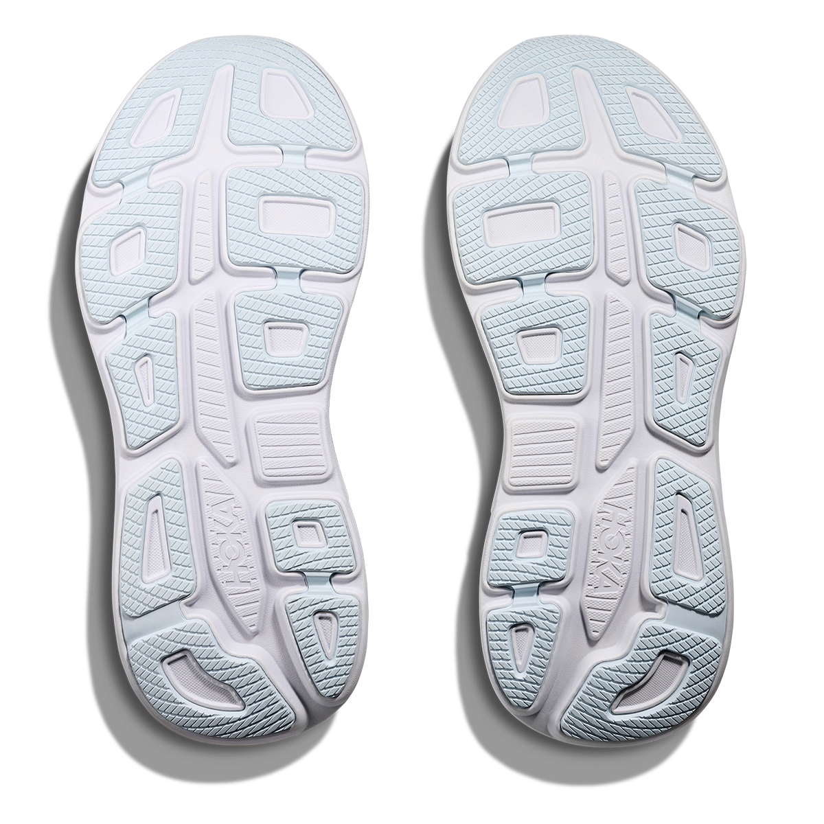 Hoka Bondi 9 Drizzle - Downpour — Drizzle - Downpour — Size D — Width 7 — Top View