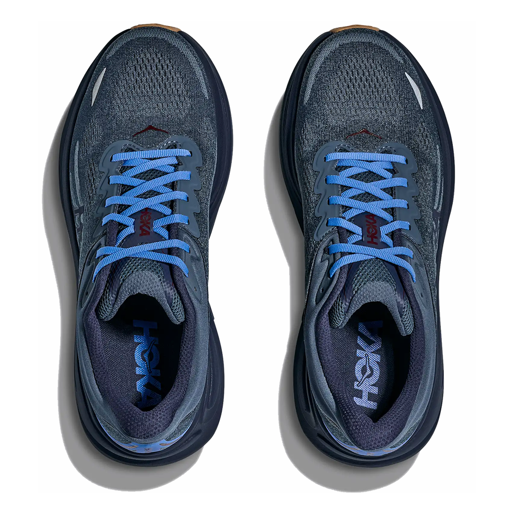 Hoka Bondi 9 — Thunder Cloud - Vermillion — Size D — Width 7 — Alternate View 39