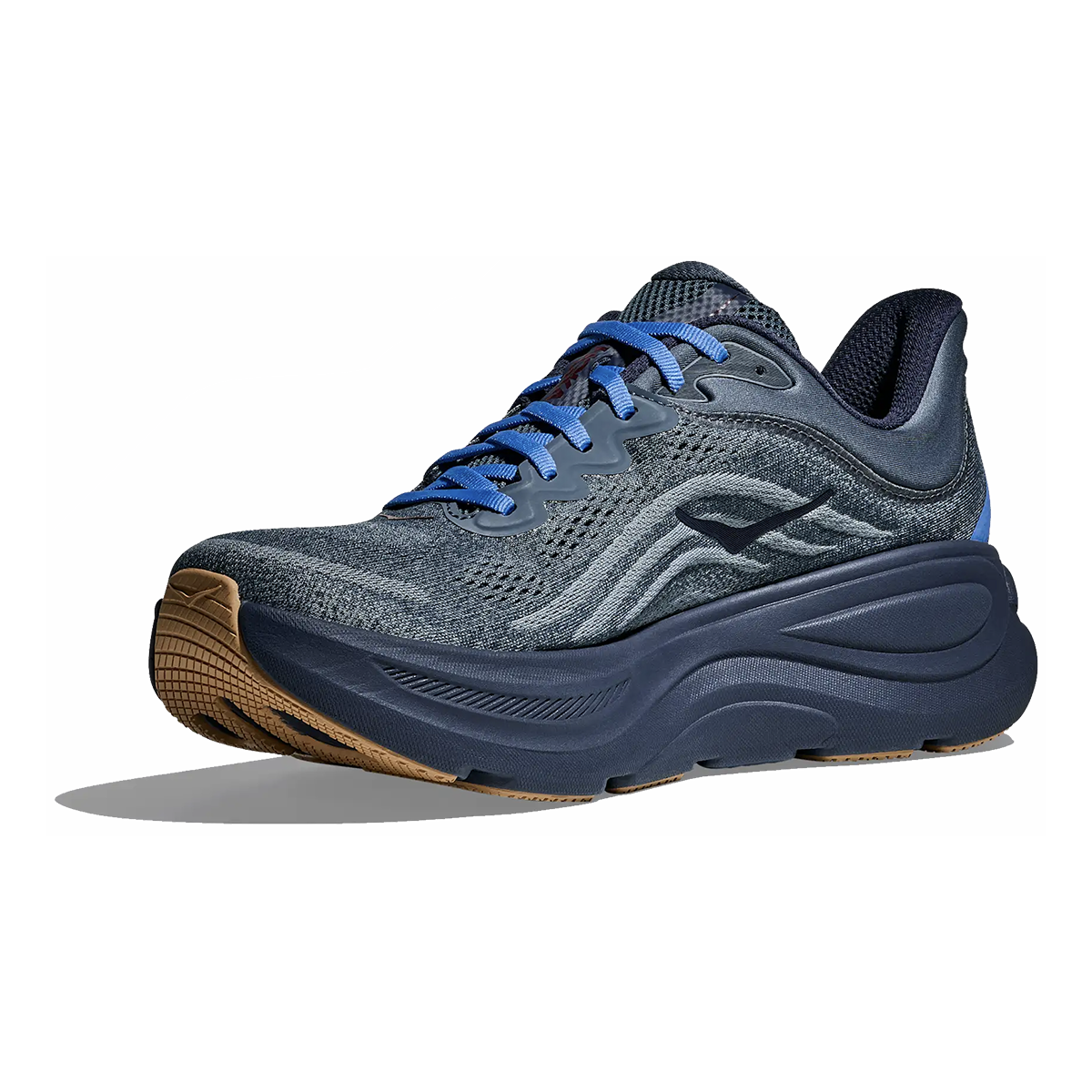 Hoka Bondi 9 — Thunder Cloud - Vermillion — Size D — Width 7 — Alternate View 38