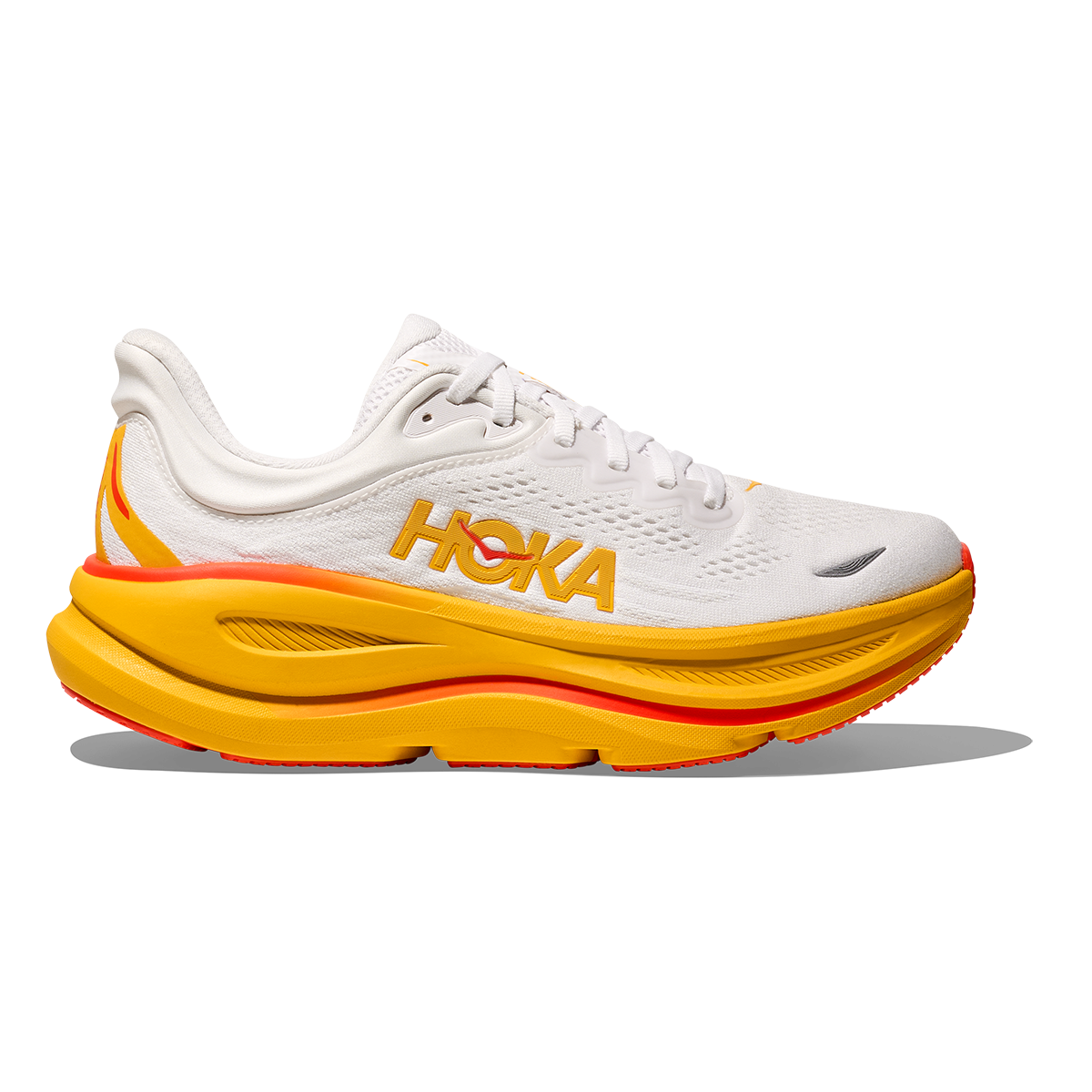 Hoka Bondi 9 Frost - Sunflower — Frost - Sunflower — Size D — Width 7 — Front View