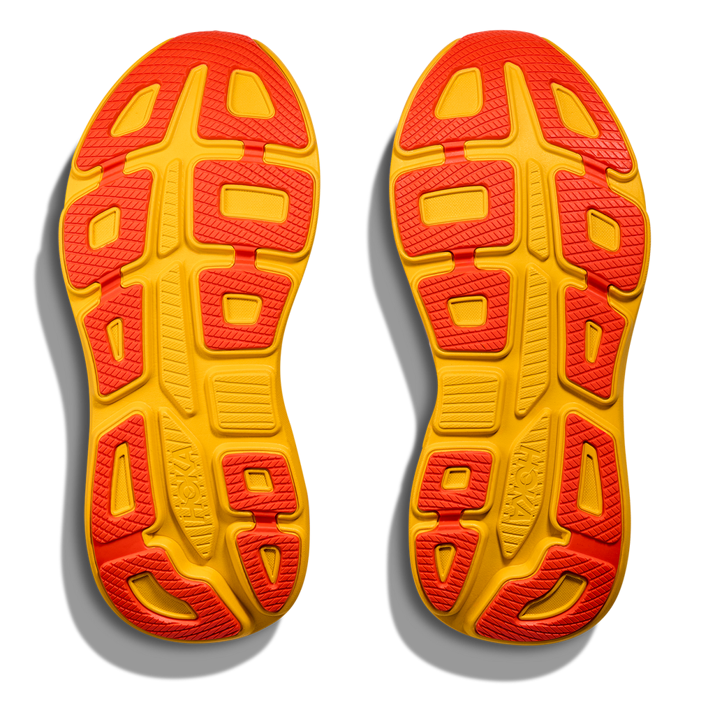 Hoka Bondi 9 Frost - Sunflower — Frost - Sunflower — Size D — Width 7 — Top View