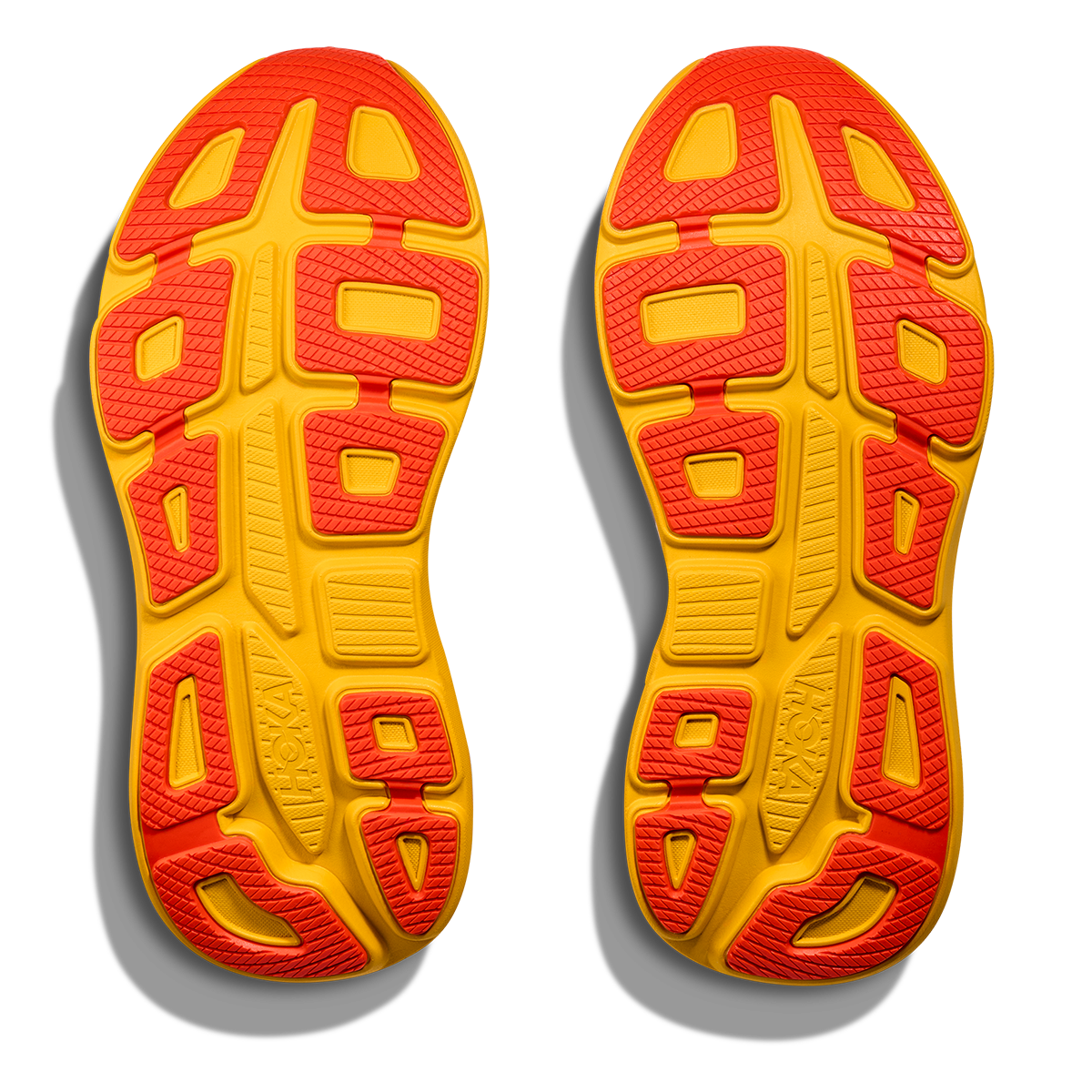 Hoka Bondi 9 Frost - Sunflower — Frost - Sunflower — Size D — Width 7 — Top View