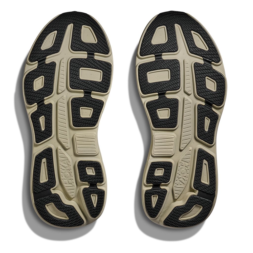 Hoka Bondi 9 Grassland - Oyster Mushroom — Grassland - Oyster Mushroom — Size D — Width 7 — Top View