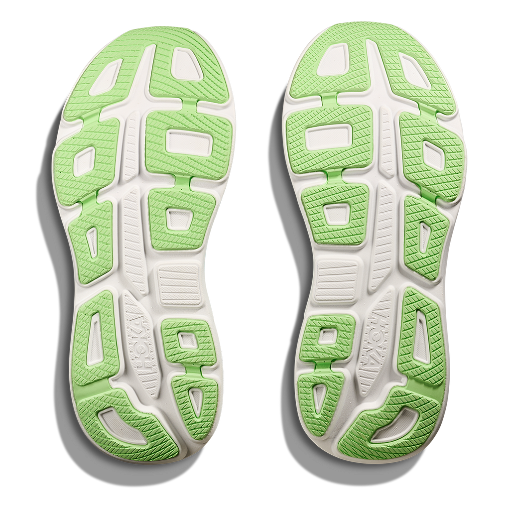Hoka Bondi 9 Luna Moth - Blue Spark — Luna Moth - Blue Spark — Size D — Width 7 — Top View